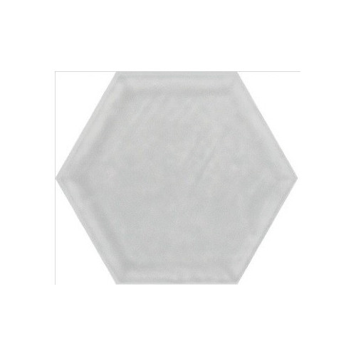 Mate Matt Silver Hexagonal 19.8x22.8