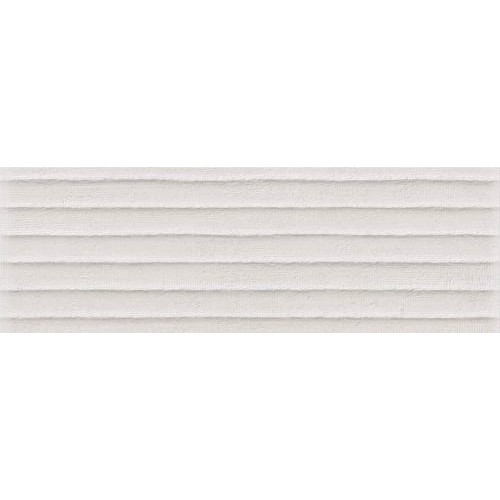 Pasta Blanca Relieve Accord Progress White 25x75