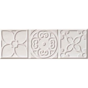 Pasta Blanca Decor Altair White 10x30