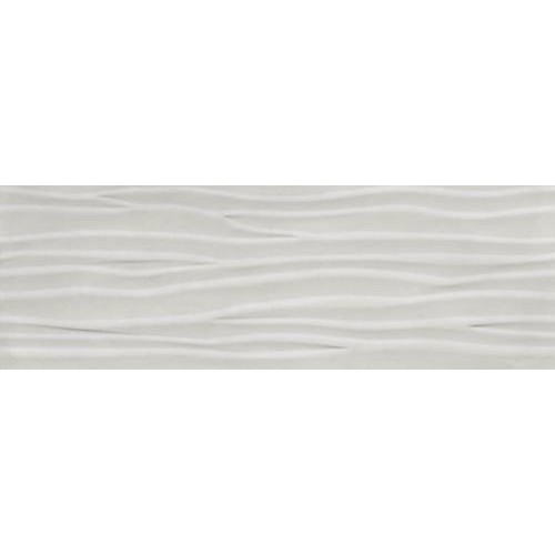 Pasta Blanca Relieve Titan Wave White 30x90