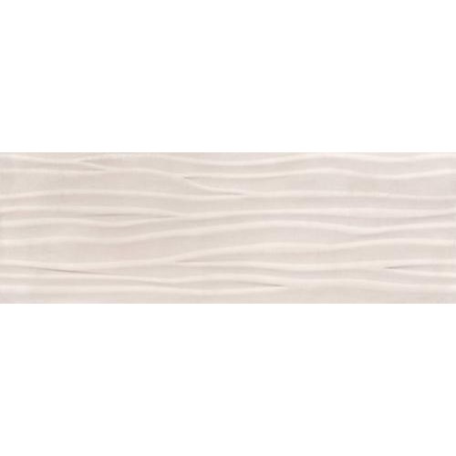 Pasta Blanca Relieve Titan Wave Ivory 30x90