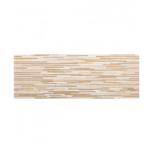 Saten Lineal Beige Relieve 25x70