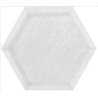 Mate Matt Snow Hexagonal 19.8x22.8
