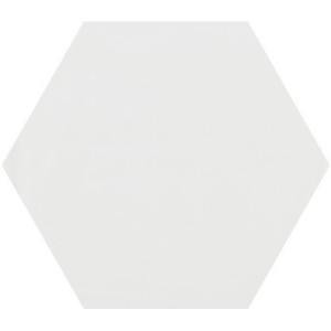 Brillo Shiny White Hexagonal 19.8x22.8