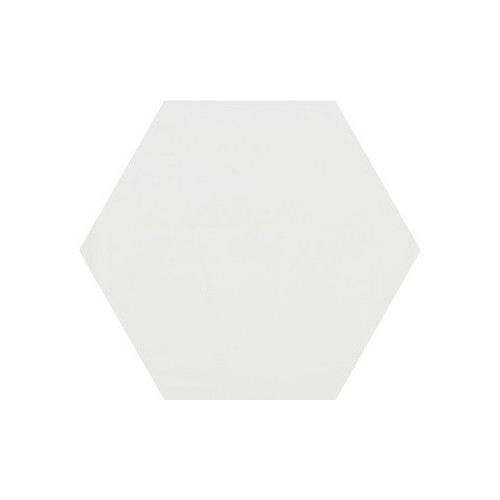 Brillo Shiny White Hexagonal 19.8x22.8