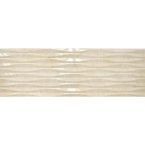 Pasta Blanca Relieve Sigma Crema Marfil 30x90