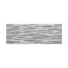 Saten Lineal Gris Relieve 25x70