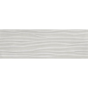 Pasta Blanca Relieve Titan Wave White 30x90