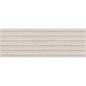 Pasta Blanca Relieve Accord Progress Ivory 25x75
