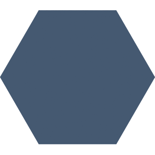 Porcelanico Timeless Marine Mate Hex 15x17