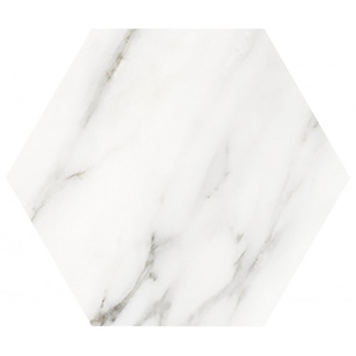 Porcelanico Ducale White Mate Hex 15x17