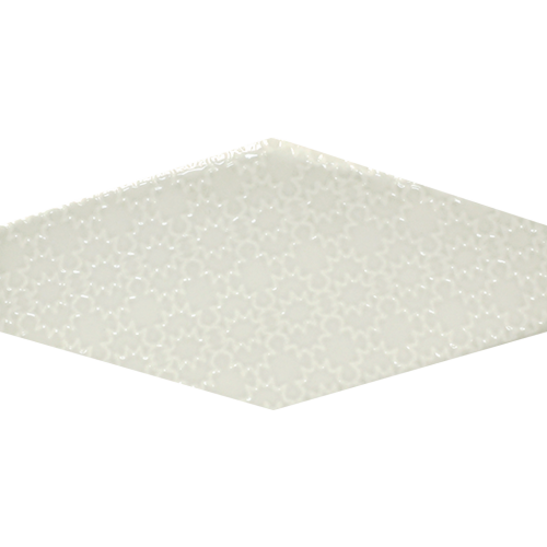 Pasta Blanca Viena Decor Gris Brillo Hex 10x20