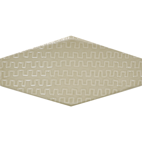 Pasta Blanca Viena Decor Vison Brillo Hex 10x20