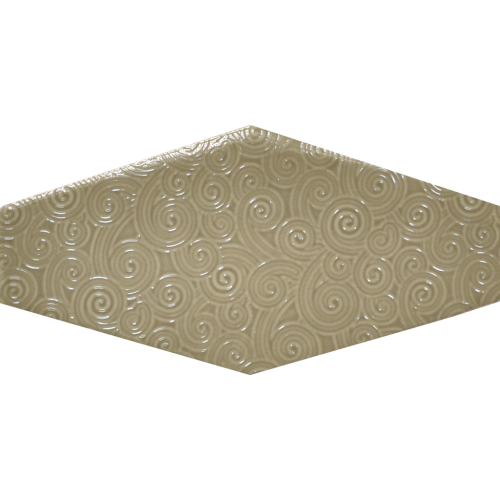 Pasta Blanca Viena Decor Tabaco Brillo Hex 10x20