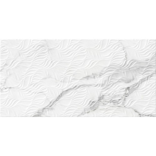 Pasta Blanca Anima Leaves White Mate 30x60