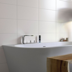 Blanco Mate Cifre 25x50