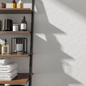 Glaciar Upper White Mate 30x90