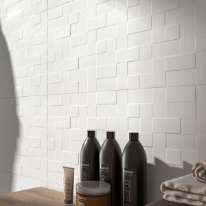 Glaciar Kraft White Mate 40x120