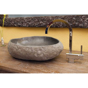 Lavabo Piedra de Rio-Th006Gr  Irregular