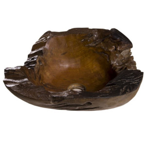 Lavabo Madera Natural Th010Mad  Irregular