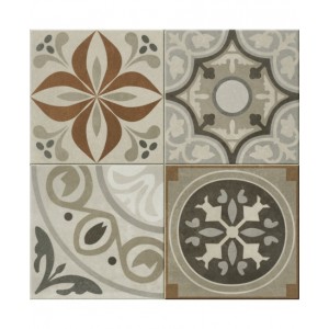 Pasta Roja Patchwork Mix 45x45