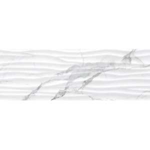 Mate Statuario Wave Mate 30x90