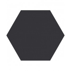 Porcelanico Timeless Black Mate Hex 15x17