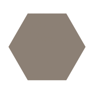 Porcelanico Timeless Taupe Mate Hex 15x17