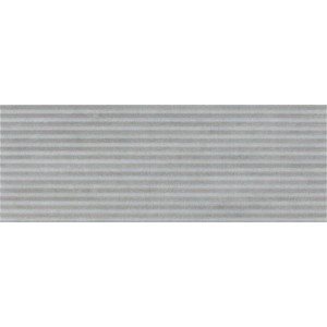 Mate Nova Relieve Gris 25x70
