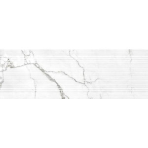 Brillo Statuario Relieve Brillo 40x120