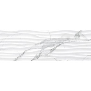 Mate Statuario Wave  Mate 30x90
