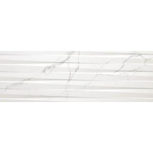 Mate Statuario Relieve Mate 30x90
