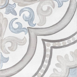 Porcelanico Adobe Decor Daiza White 20x20