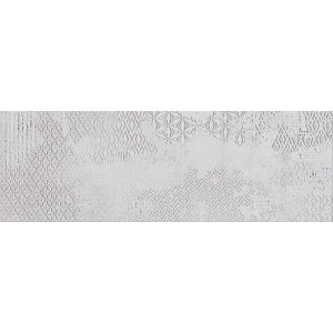 Pasta Blanca Relieve Adua White 25x75