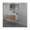 Porcelánico Imitación Piedra Granite Eden Grey 30x90 Gris