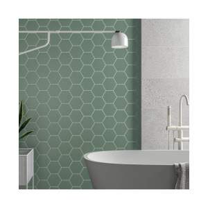 Timeless Jade Mate Hex 15x17