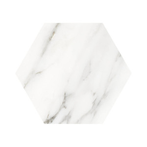 Mate Ducale White Mate Hex  15x17