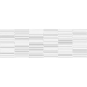 Mate Glaciar Section White Mate 30x90