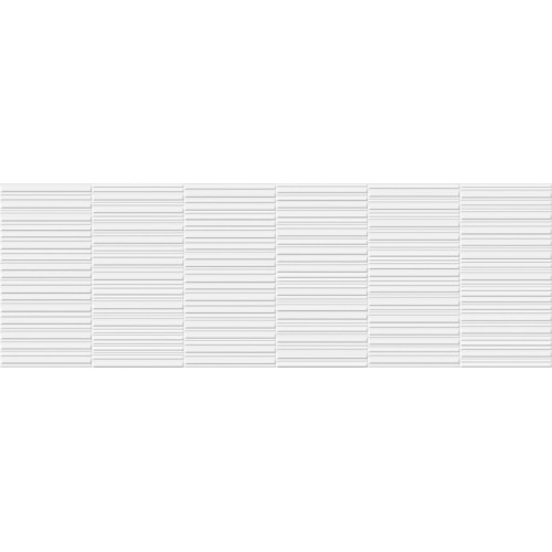 Mate Glaciar Section White Mate 30x90