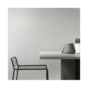 Glaciar Section White Mate 30x90