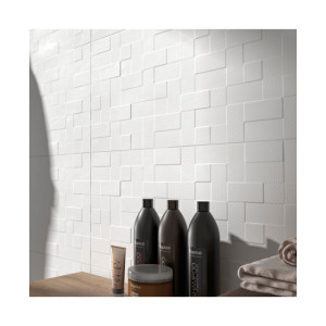 Glaciar Kraft White Mate 40x120