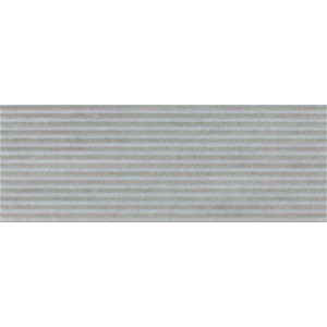 Mate Nova Relieve Gris  25x70