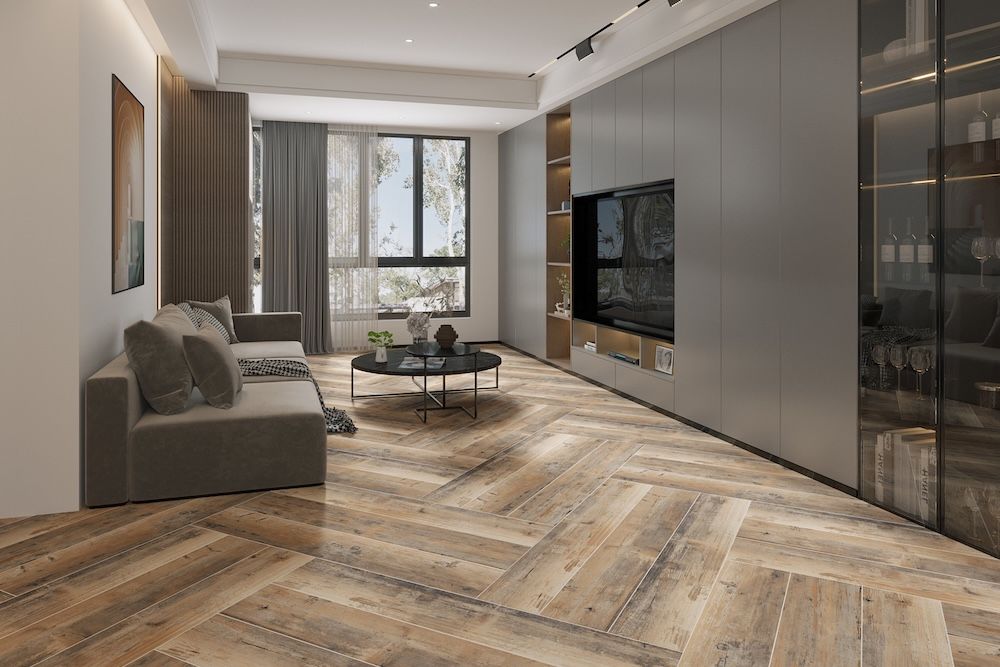 tendencias porcelanico imitacion parquet