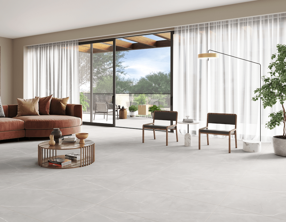 gres porcelánico imitación hormigón