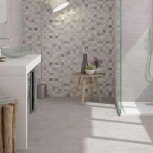 Maine azulejo para baño efecto cemento.Tienda Online.
