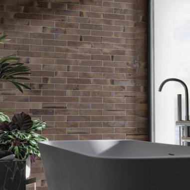 Azulejos Baño Marrón