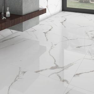 pavimento porcelanico imitacion marmol color blanco